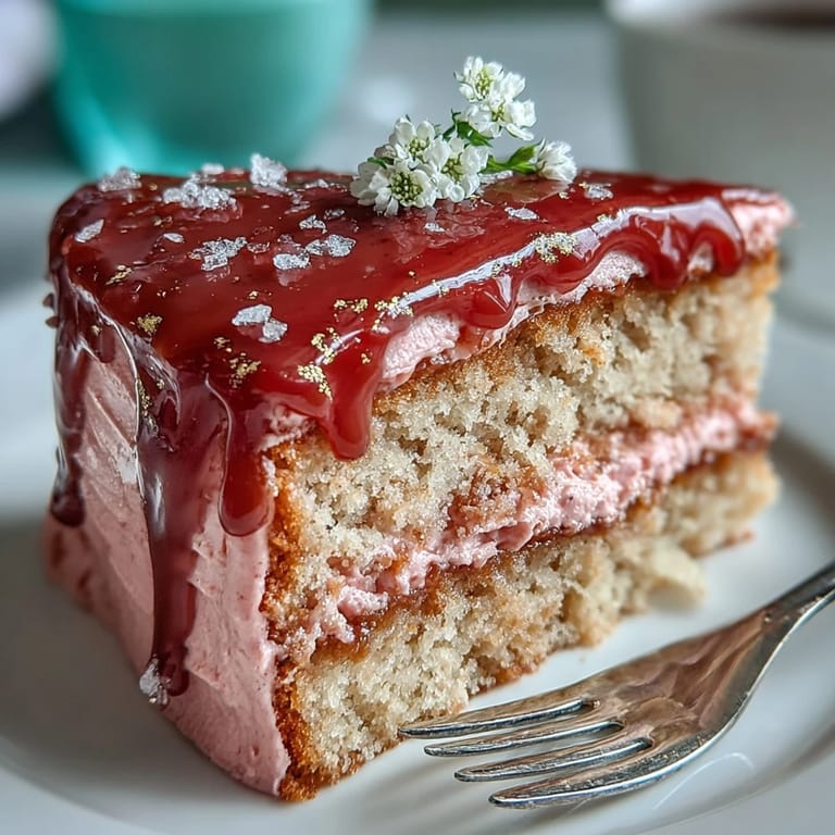 Party-perfect Bridal Shower Rosé Velvet Cake, featuring delicate flavor and luxurious finish.