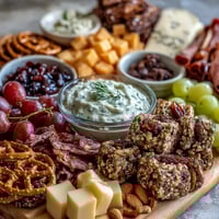 Vibrant Grad Party Snack Board with sweet and savory bites, perfect for celebrating graduates and delighting guests of all ages.