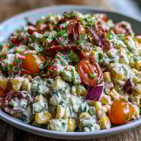 Creamy Corn Salad Jalapeño